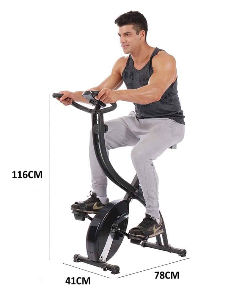 pleny folding exercise bike