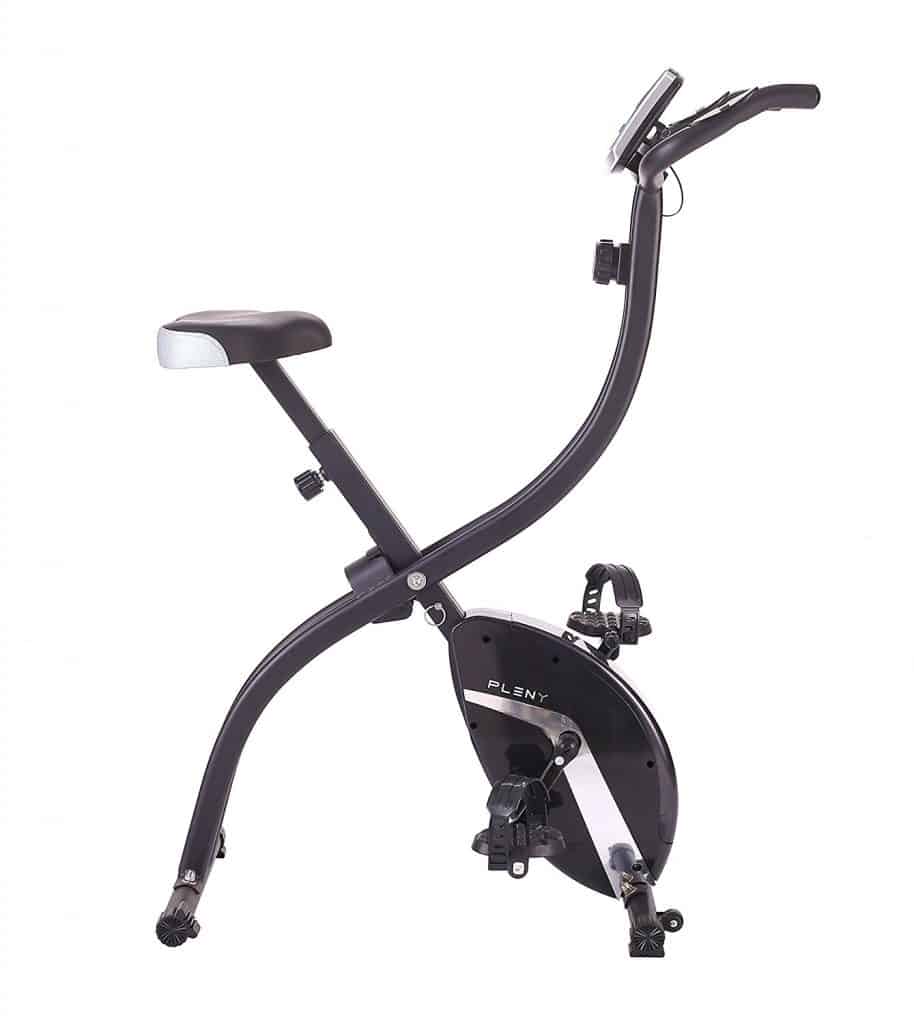 pleny foldable exercise bike uk